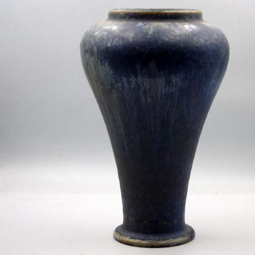 Ashby Potters Guild Blue Art Pottery Vase image-4