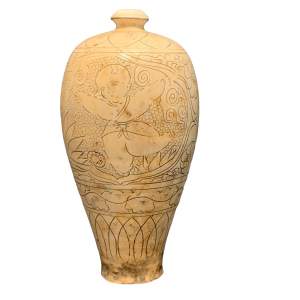 Sung Yuan style Cizhou Twins Vase