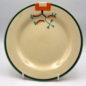 Clarice Cliff 1930s Bizarre Ravel Tea Plate
