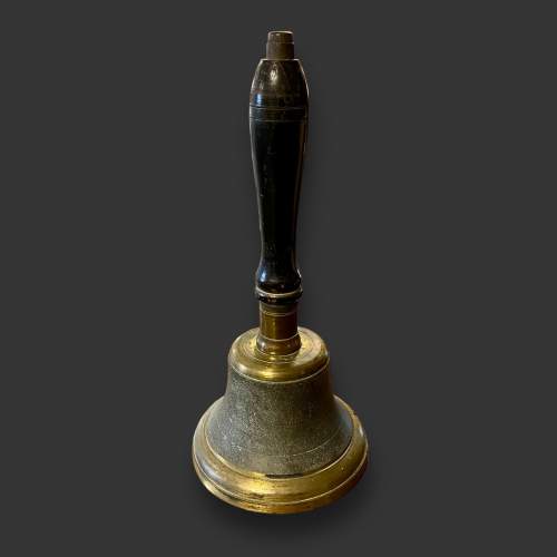 19th Century Large Town Criers Hand Bell image-1