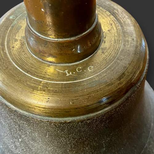 19th Century Large Town Criers Hand Bell image-4