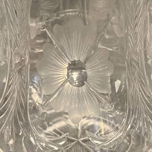 Edwardian Cut Glass Decanter image-5