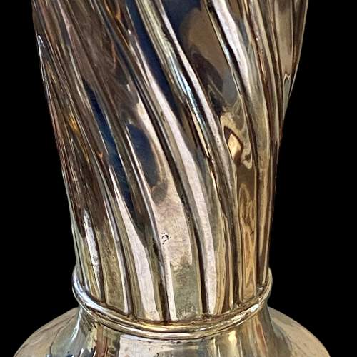 Edwardian Silver Flower Vase image-4