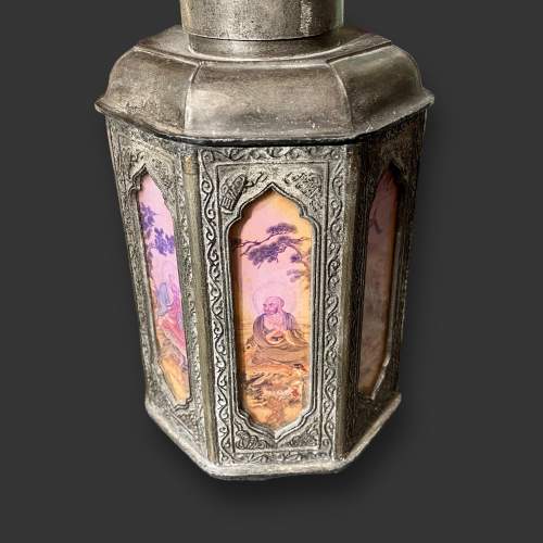 Late 19th Century Chinese Pewter Tea Caddy image-2