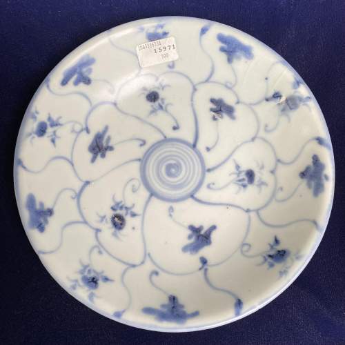 3 Chinese Tek Sing Shipwreck Porcelain Dishes Circa 1822 image-5