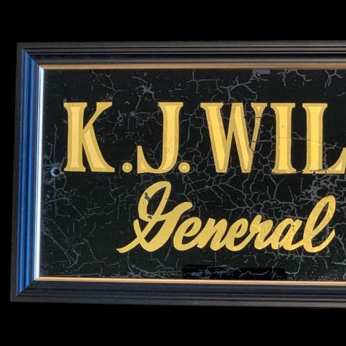 Early 20th Century Gilded Glass Dentist Sign image-2