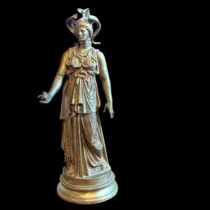 Cast Brass Figurine of Aphrodite