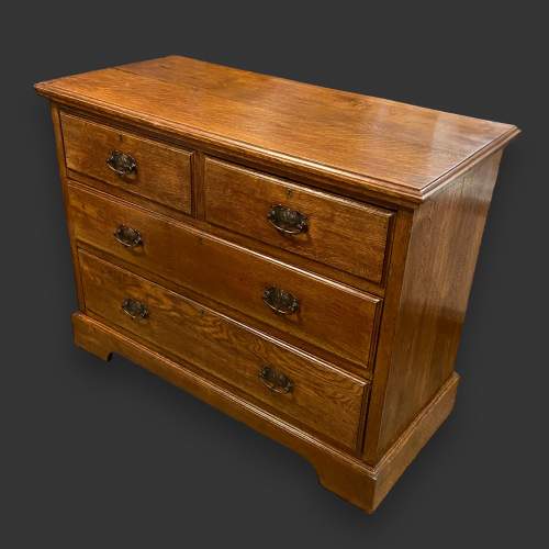Arts and Crafts Oak Chest of Drawers image-1