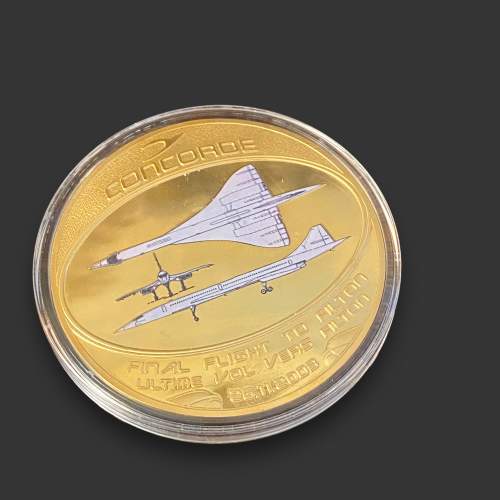 Concorde Final Flight Coin image-1
