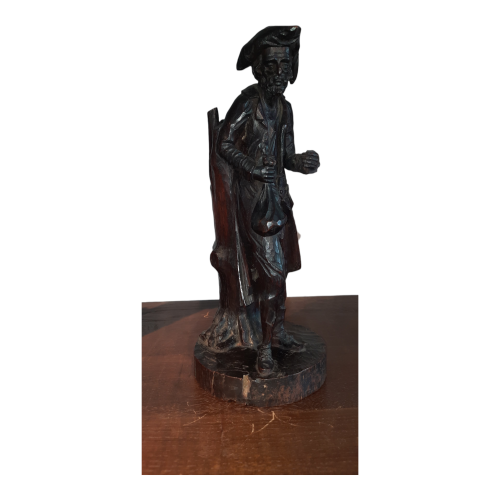 A Pair of Black Forest Figures Sculptures of a Rich Man and Poor Man image-5