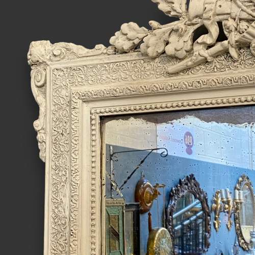 19th Century French Painted Large Mirror image-3