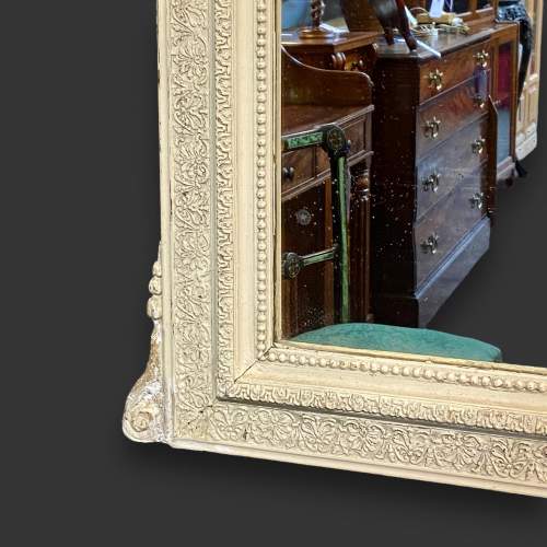 19th Century French Painted Large Mirror image-6