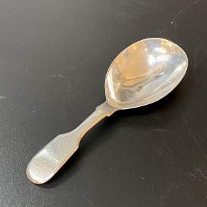 Mid 19th Century Silver Caddy Spoon