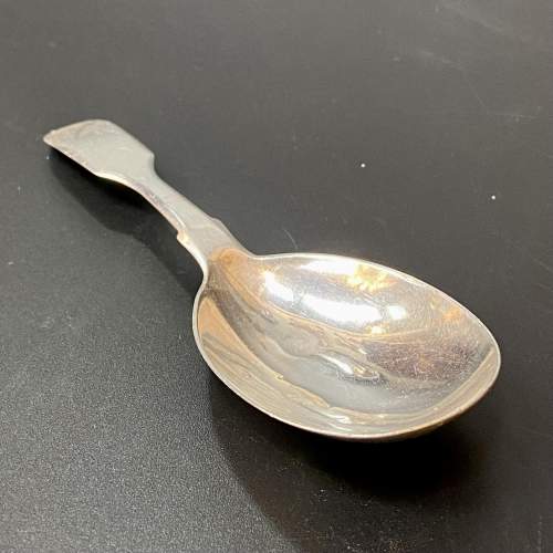 Mid 19th Century Silver Caddy Spoon image-2