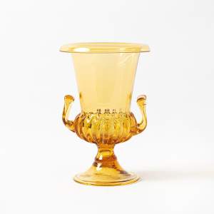 A Regency Form 20th Century Vintage Glass Vase