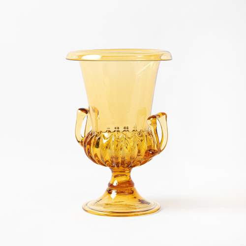 A Regency Form 20th Century Vintage Glass Vase image-2