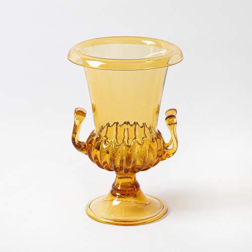 A Regency Form 20th Century Vintage Glass Vase image-4