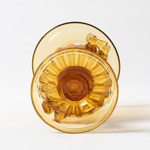 A Regency Form 20th Century Vintage Glass Vase image-6