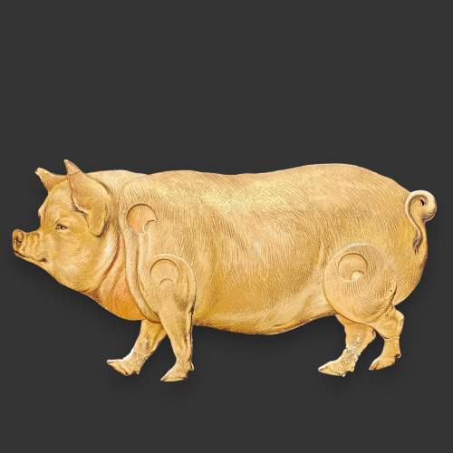 Early 20th Century Raphael Tuck Articulated Pig image-1
