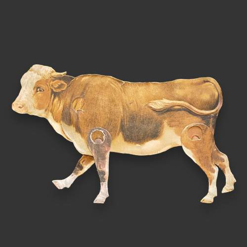 Early 20th Century Raphael Tuck Articulated Bull image-1