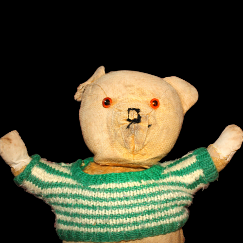Adorable Vintage Mid-20th Century Pre-loved Teddy Bear image-4