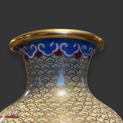 Pair of Cloisonne Vases image-4