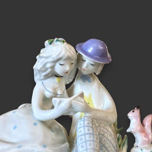 Mid 20th Century Rosenthal The Lovers Reading Figurine image-2
