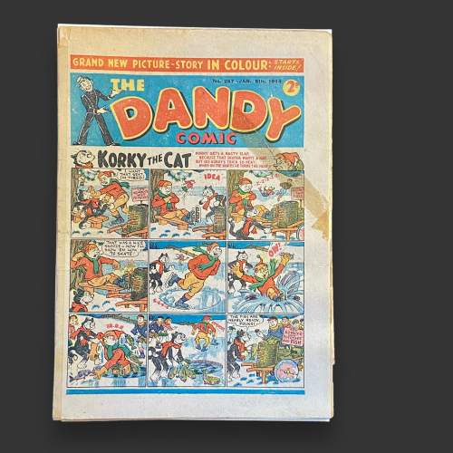 Mid 20th Century Set of Four Original Dandy Comics image-2