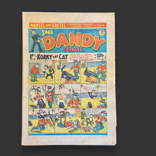 Mid 20th Century Set of Four Original Dandy Comics image-3