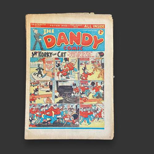 Mid 20th Century Set of Five Original Dandy Comics image-4