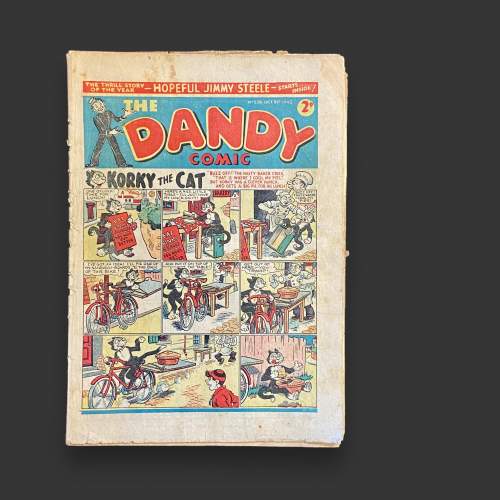Mid 20th Century Set of Five Original Dandy Comics image-5