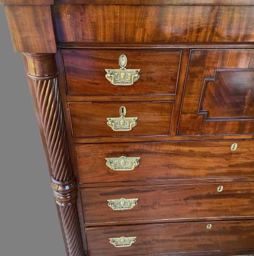 Victorian Mahogany Chest of Seven Drawers image-3