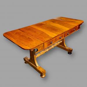 Regency Period Rosewood Sofa Table