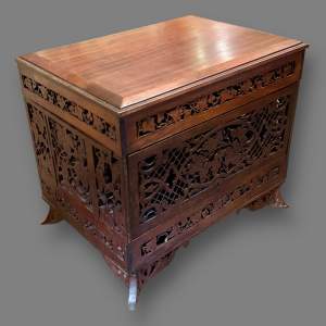 19th Century Fretwork Box