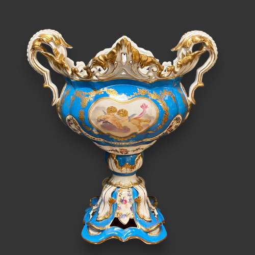 Pair of 19th Century Sevres Style Porcelain Jardinières image-2