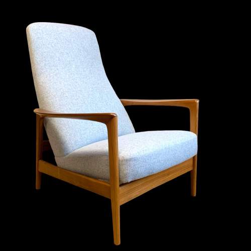 Folke Ohlsson Teak Framed Duxiesta Chair by Dux Sweden image-1