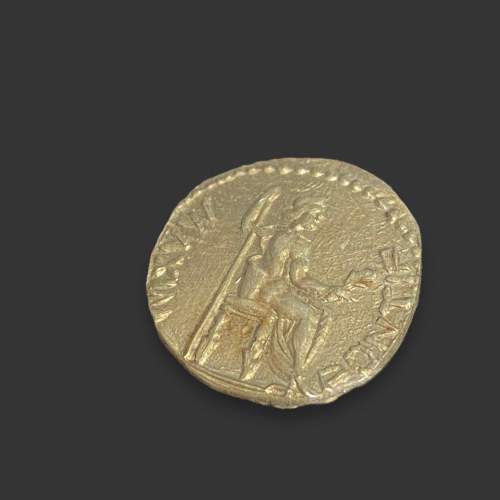 Tiberius Silver Denarius Coin 14 - 37AD image-4