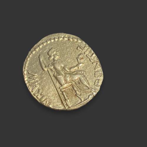 Tiberius Silver Denarius Coin 14 - 37AD image-3