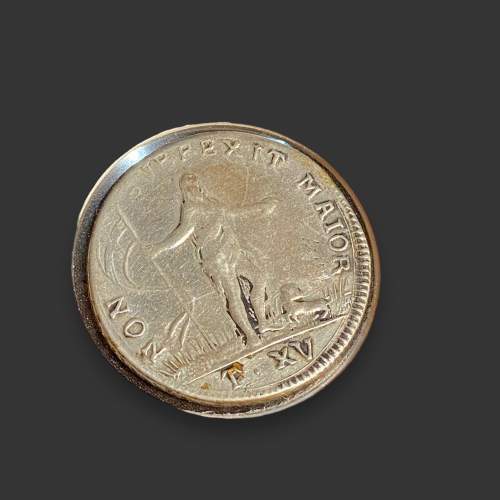 Mid 18th Century Maltese 15 Tari Coin image-1