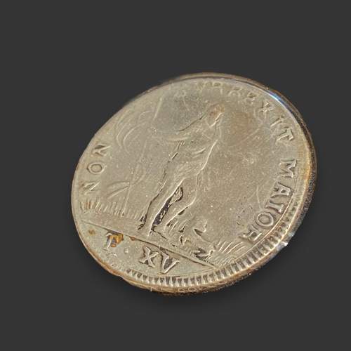 Mid 18th Century Maltese 15 Tari Coin image-2