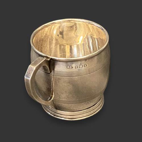 Mid 20th Century William Suckling Ltd Silver Mug image-2