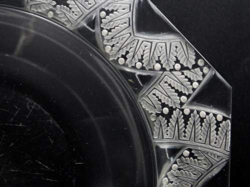 Lalique Art Deco Chantilly Frosted Glass Bowl image-3
