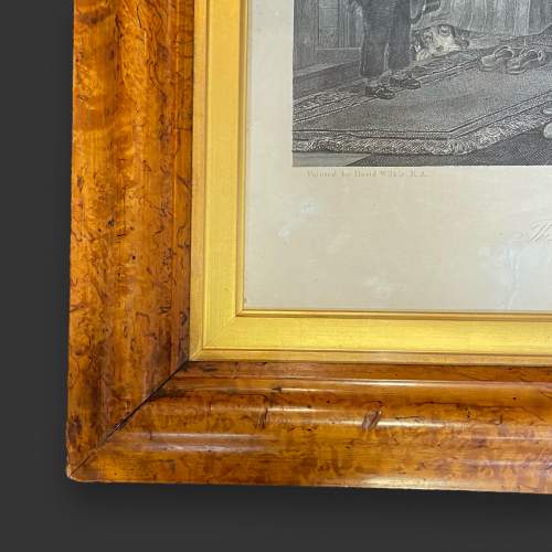 Pair of 19th Century Engravings in Maple Frames image-6
