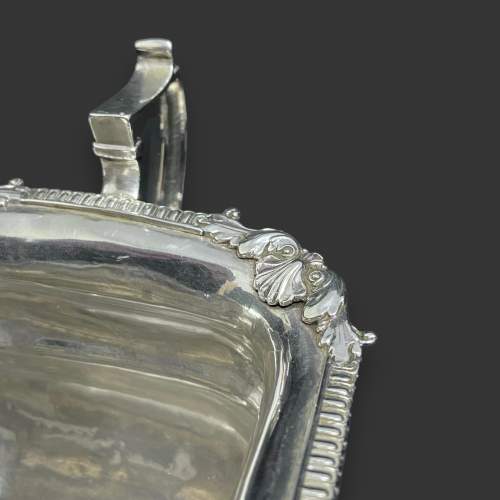 Large Georgian Irish Silver Sauce Bowl image-4