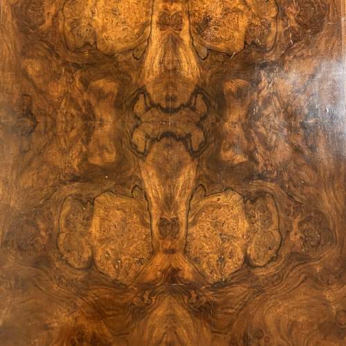 Circa 1900 Carved Figured Walnut Centre Table image-3