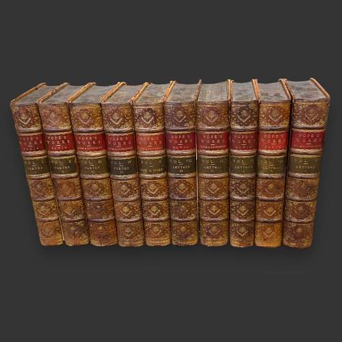 Ten Volumes of the Works of Alexander Pope image-2
