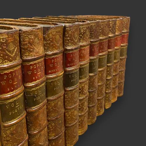 Ten Volumes of the Works of Alexander Pope image-3