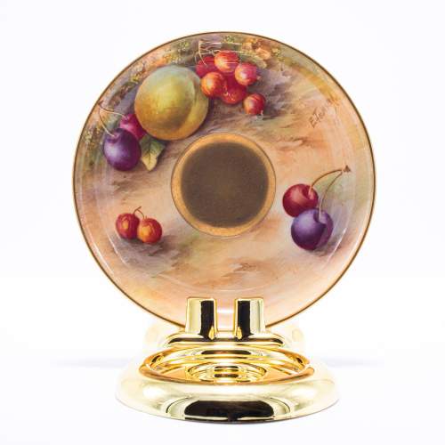An Art Deco Period Royal Worcester Cup and Saucer image-4
