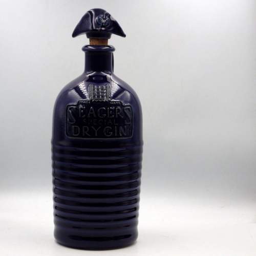 Seagers Special Dry Gin 20th Century Royal Doulton Flask Decanter image-1