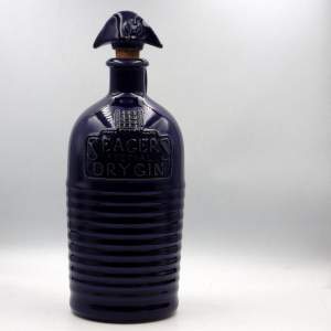 Seagers Special Dry Gin 20th Century Royal Doulton Flask Decanter